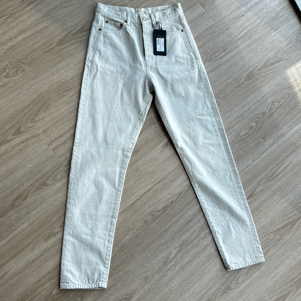 SAINT LAURENT SLIM-FIT JEANS
CHALK WHITE DENIM